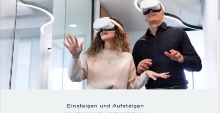 Portfolio Foto auf der Kundenwebseite